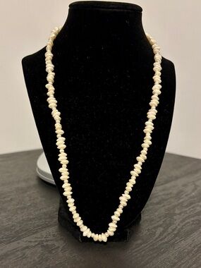 Classic Cream Freshwater Pearl Chip Necklace
